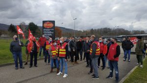 ournée de grève chez Bigard